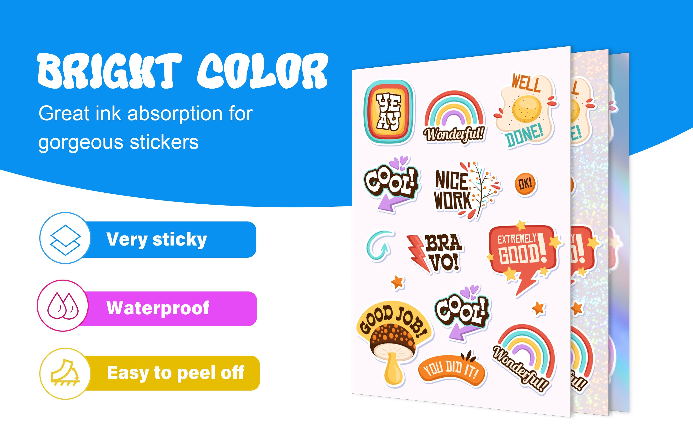 Teckwrap Inkjet Printable Sticker Vinyl