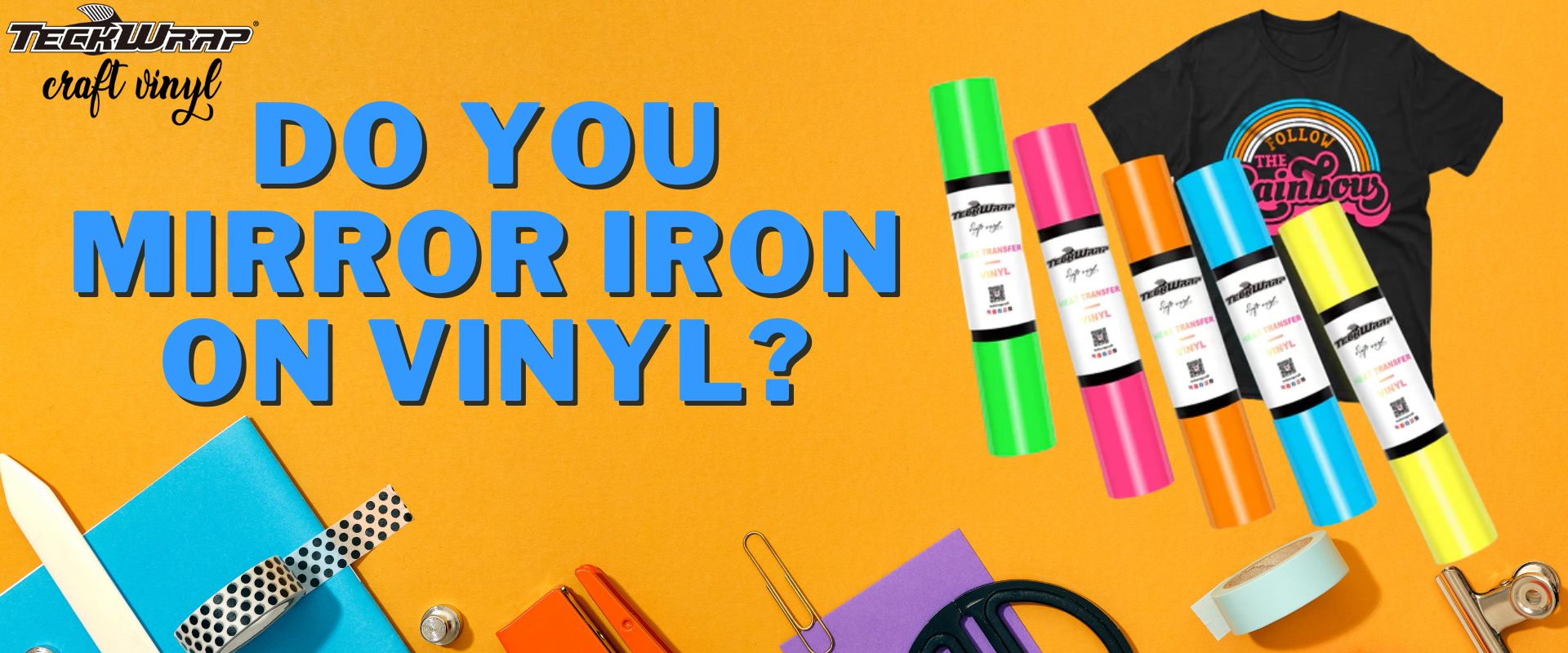Do You Mirror Iron On Vinyl?