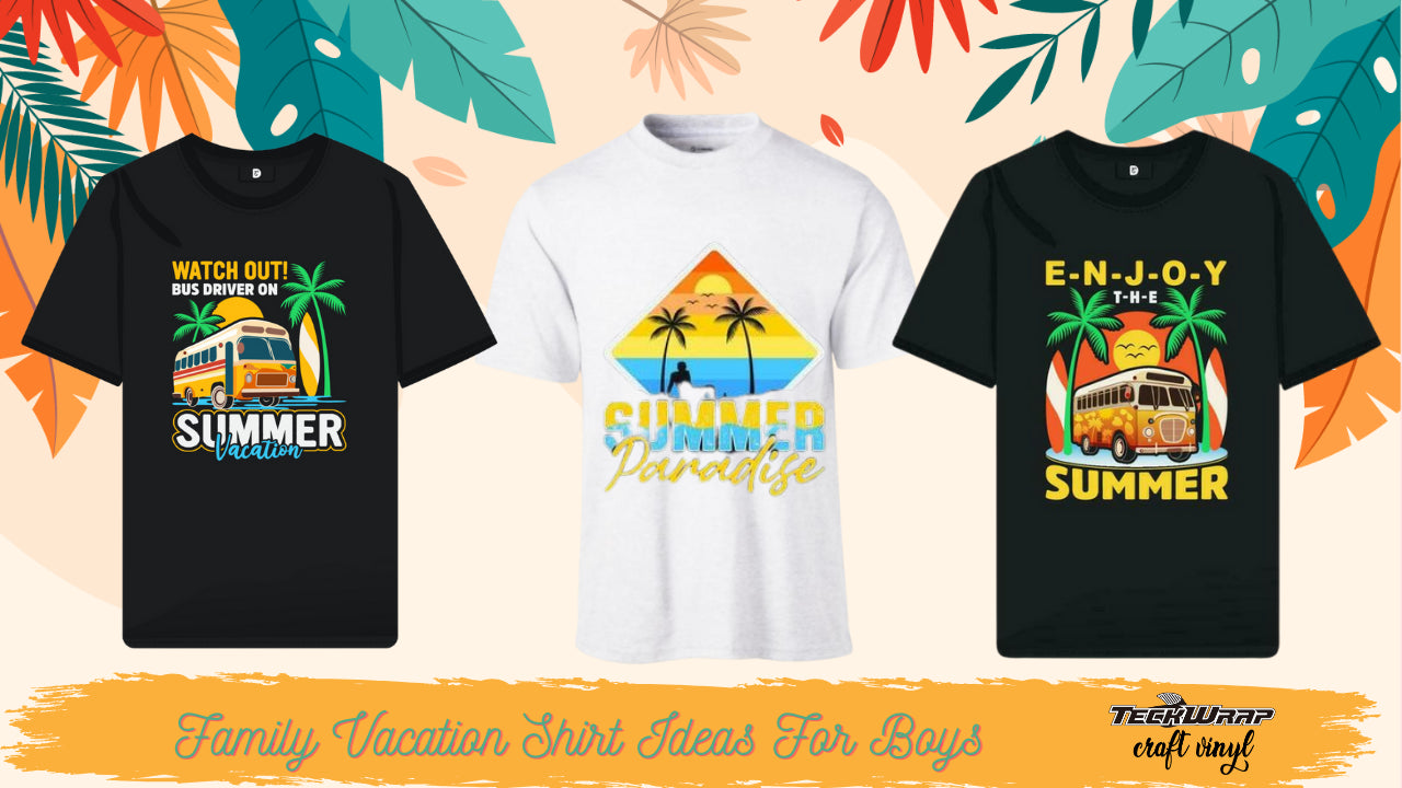 Boys Vacation Shirt Ideas