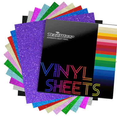 Glitter Vinyl Sheets Pack