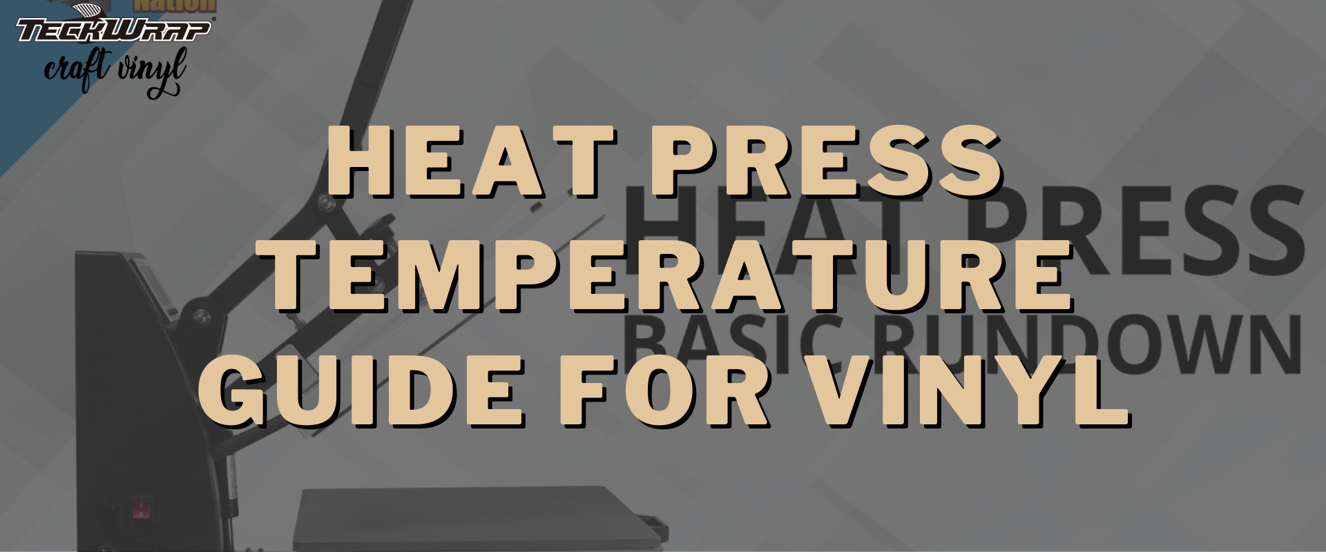 Heat Press Temperature Guide For Vinyl: The Ultimate Guide