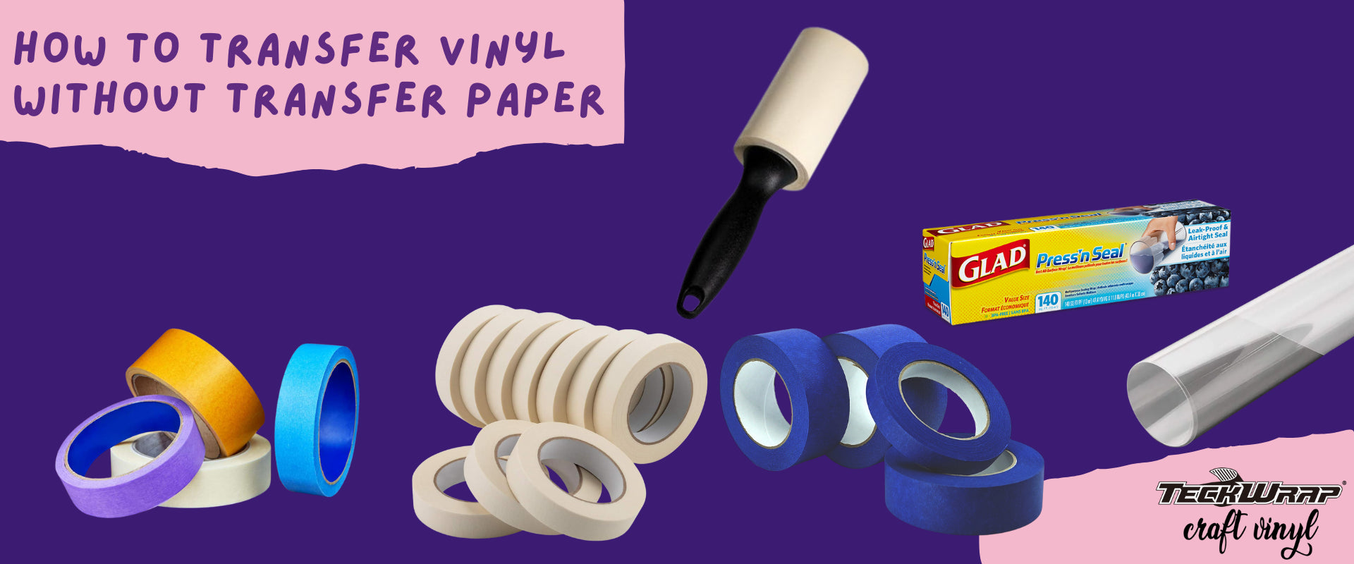 Which things i can use instead of transfer paper or tape