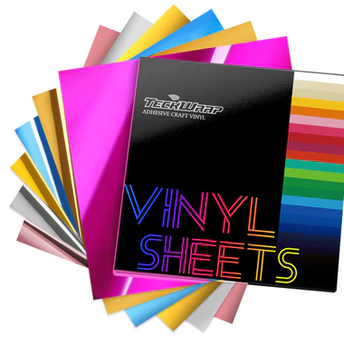 Mirror Chrome Vinyl Sheets Pack