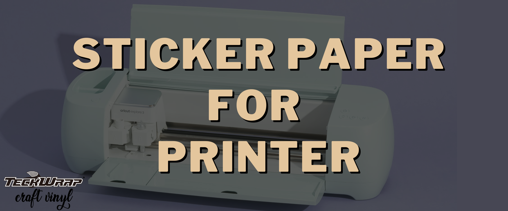 Inkjet Printable Sticker Vinyl – Global-Teckwrapcraft