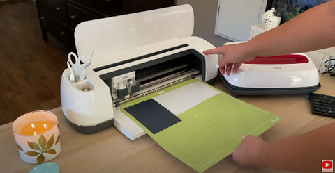 How To Place Heat Transfer On The Cutting Mat