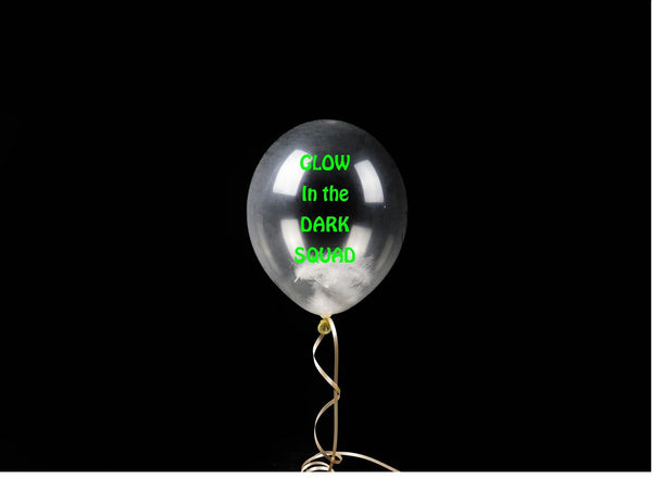 glow in the dark balloons