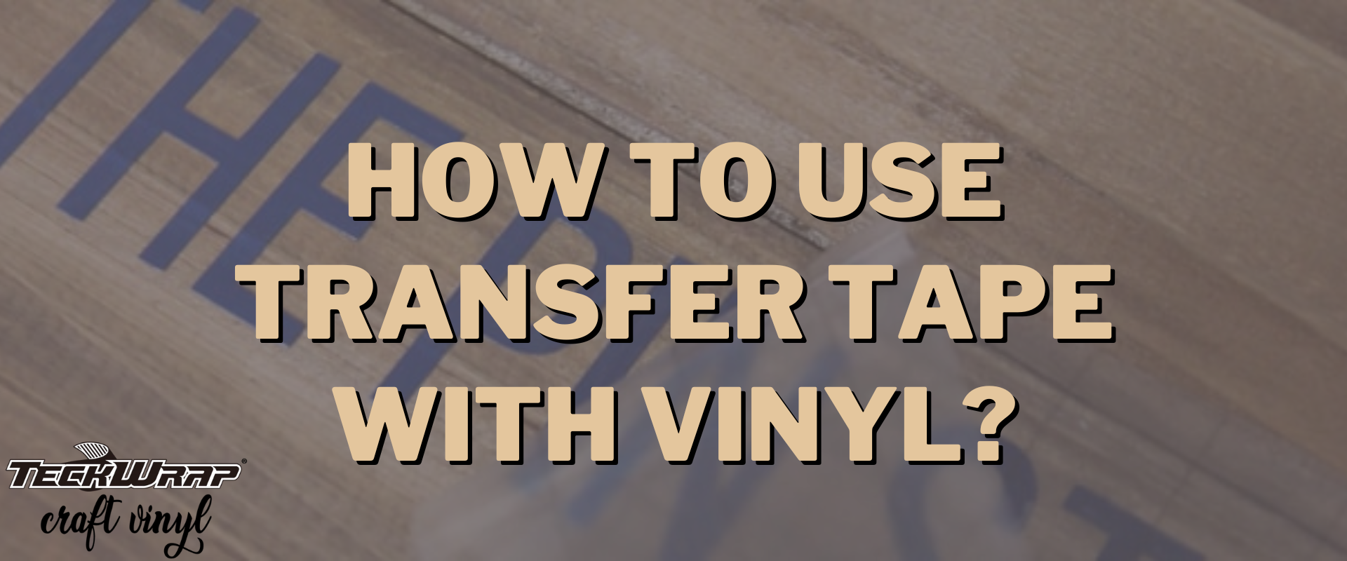 How to Weed and Apply Vinyl Using Transfer Tape - Decals Made With