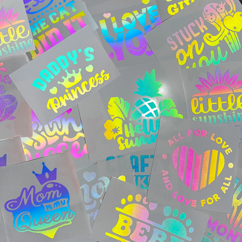 Free Samples:Reflective Vinyl  Reflective Permanent Vinyl for Cricut