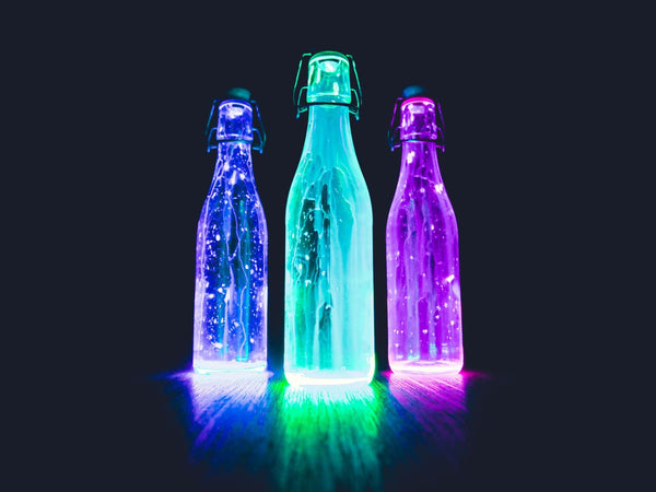 glow in the dark bottles