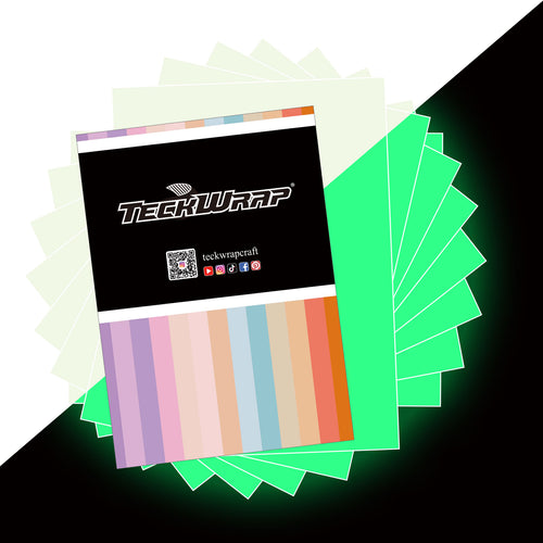 Glow In The Dark Vinyl Sticker Sheets 