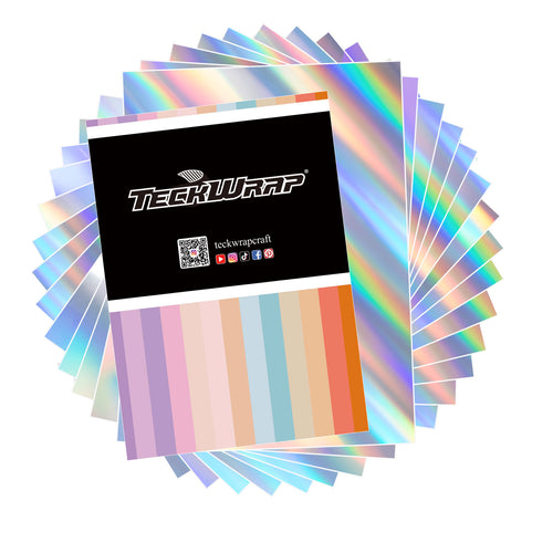 Holographic Vinyl Sticker Sheets