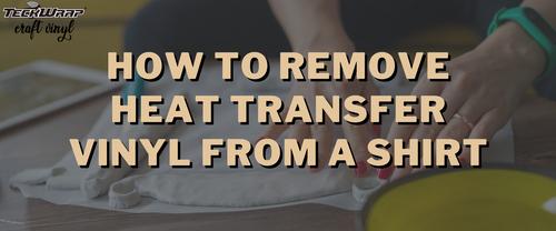 How to remove heat transfer vinyl from fabric  Vinyl, Heat transfer vinyl  projects, Heat transfer vinyl