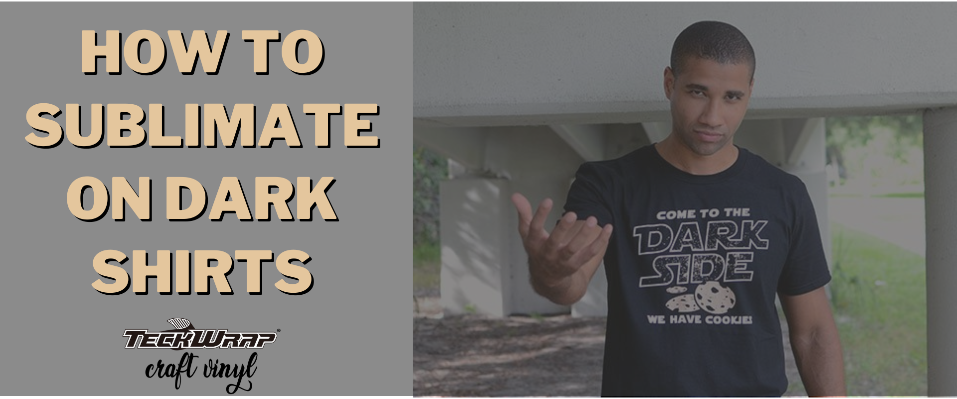 How To Sublimate On Dark Shirts– TeckwrapCraft