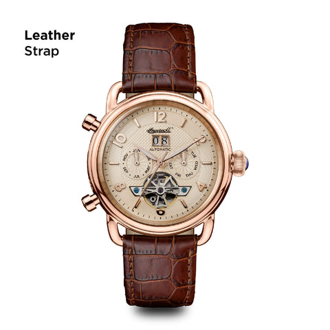 Ingersoll Leather Strap Watch