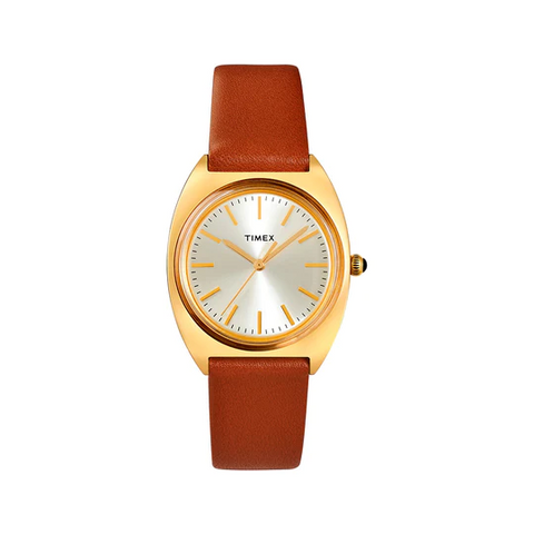 Milano XL 3-Hand 33mm Leather Band