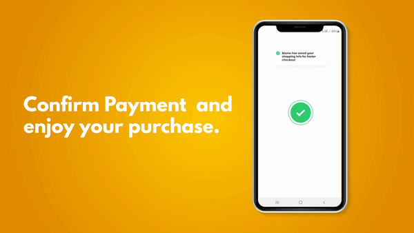 Step 11 Confirm Payment and enjoy your purchase