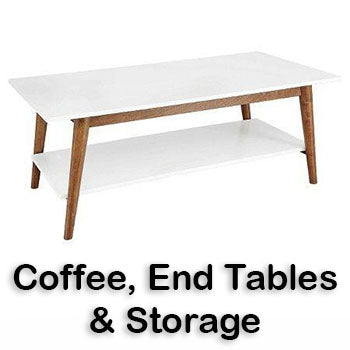 Coffee, End Tables & Storage