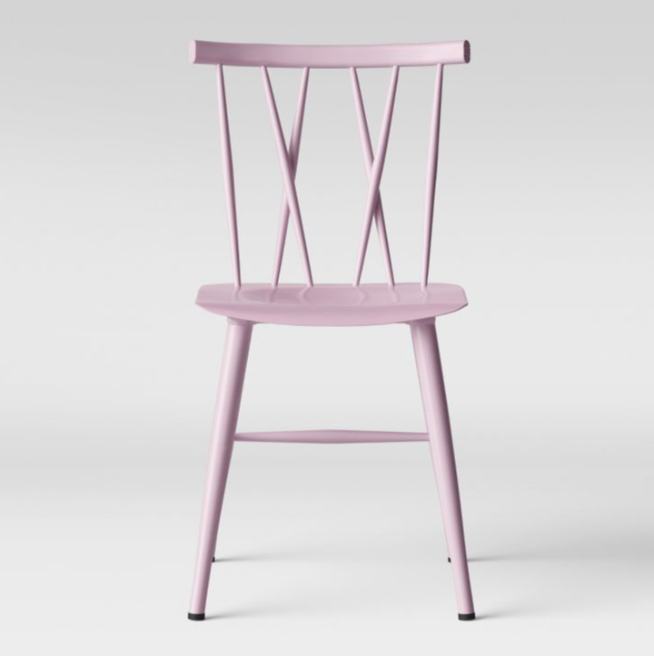 pink habitat chair