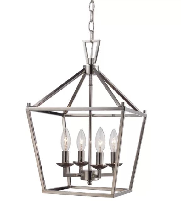 Carmen 4-Light Pendant - Polished 