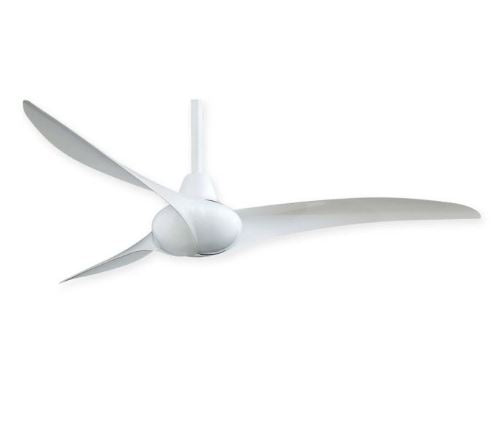 Minka Aire Wave 52 Inch Ceiling Fan With Remote Control White