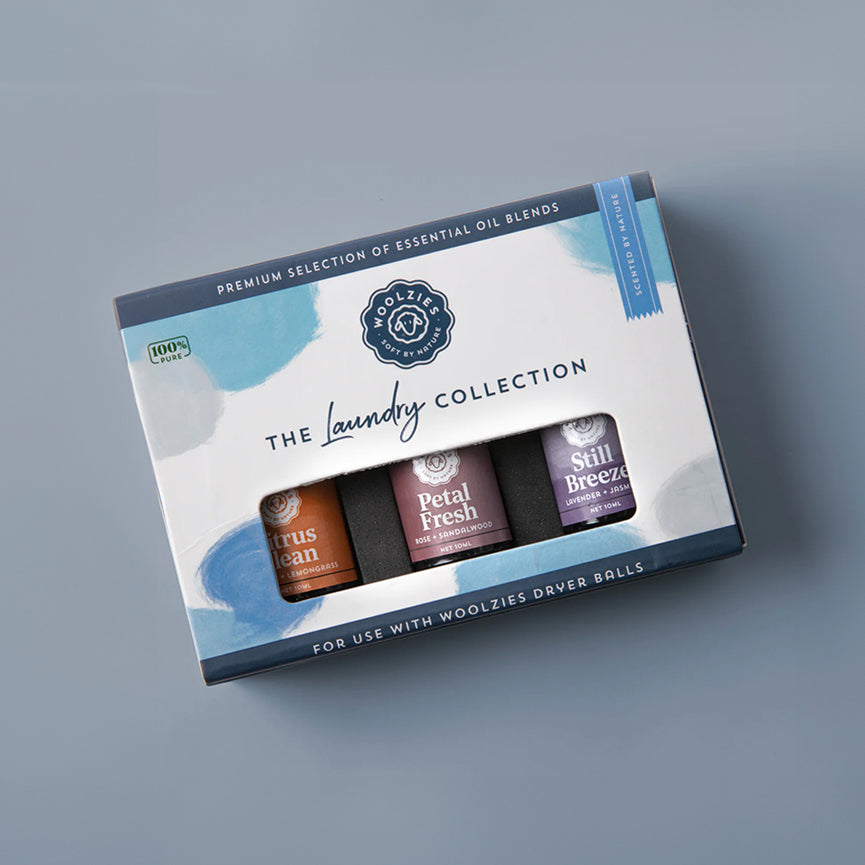the woolzies laundry collection essential oils set