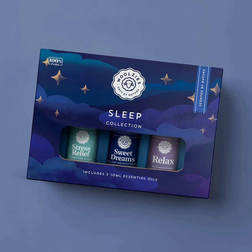 woolzies deep sleep collection essential oils set