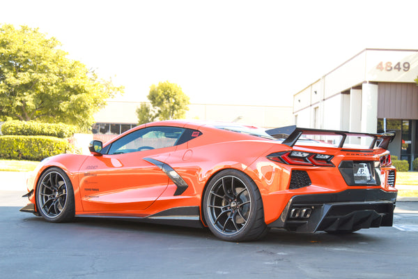 2020 Chevrolet Corvette C8 with MagnaFlow exhaust 