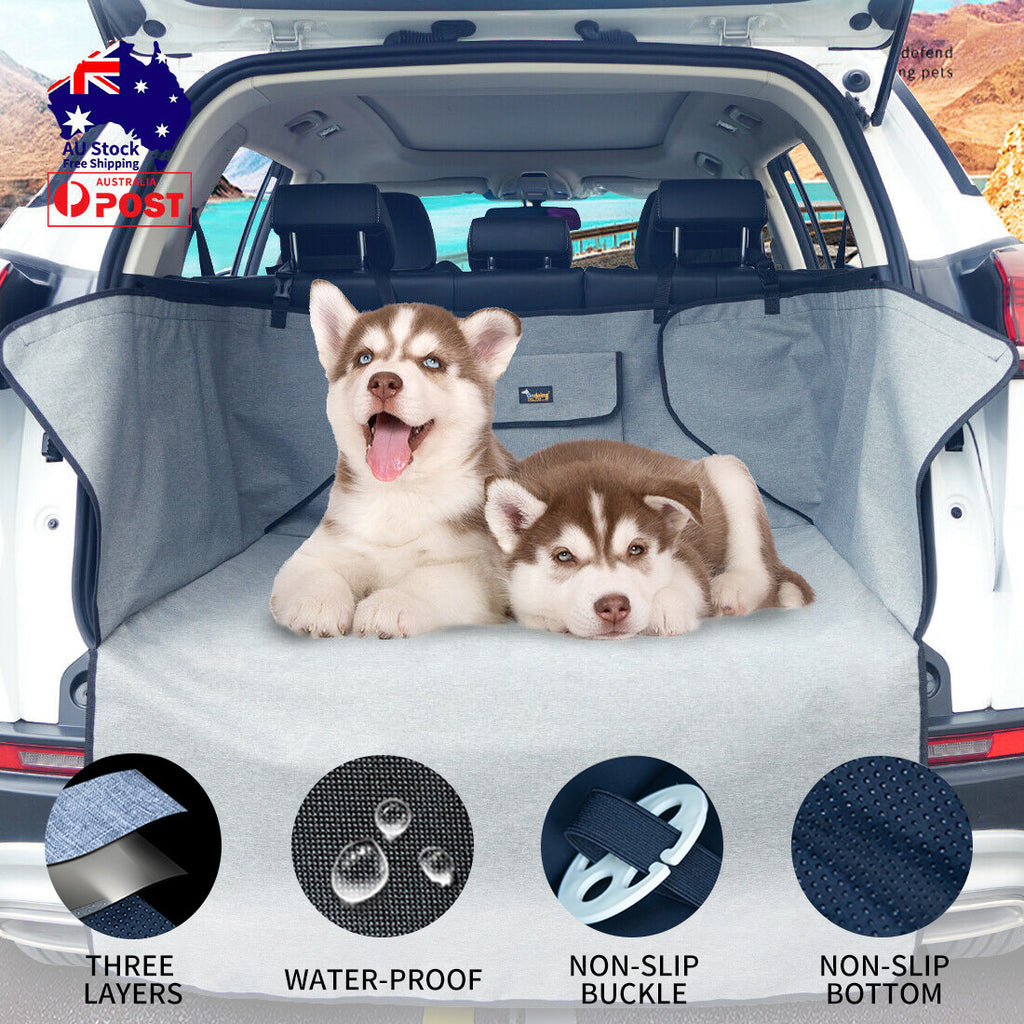 Pet Dog Cat Car Door Cover Anti-scratch Protector, Waterproof 600d Oxford  Cloth Protection Mats, Non-slip Scratch Guard For Sedan - Temu