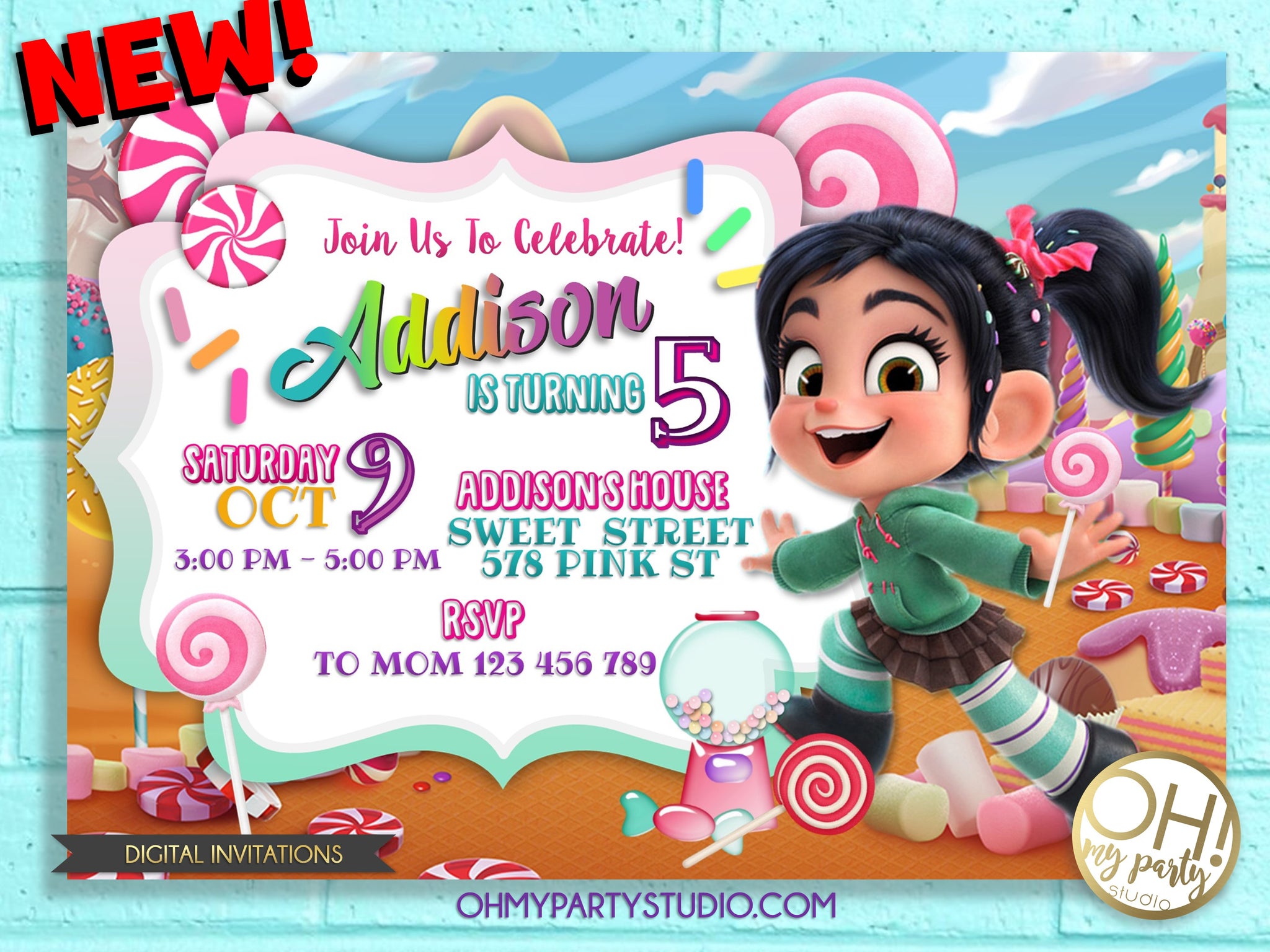 VANELLOPE INSPIRATION - OH MY PARTY STUDIO