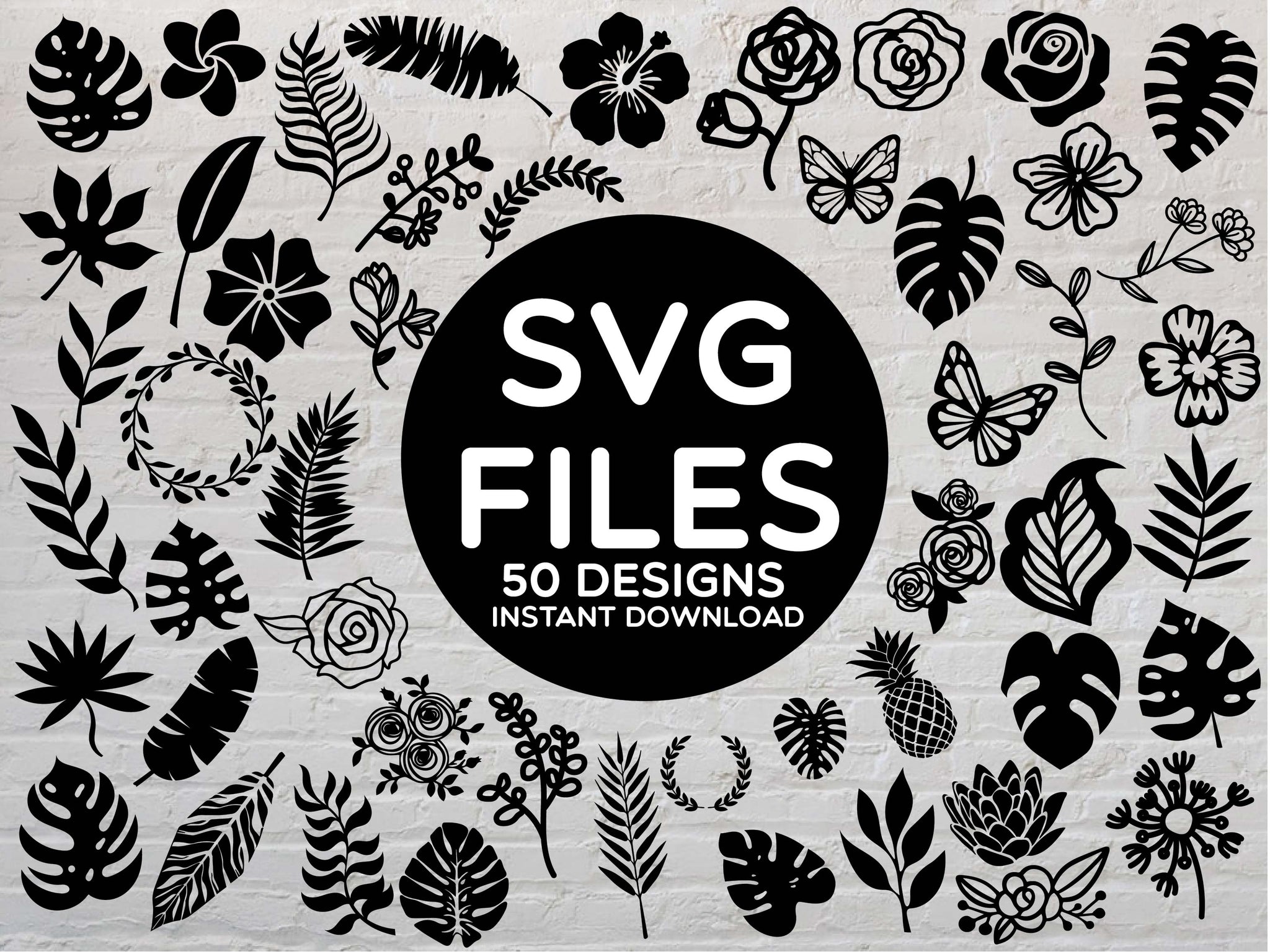 Free Free 333 Cricut Flower Leaves Svg SVG PNG EPS DXF File