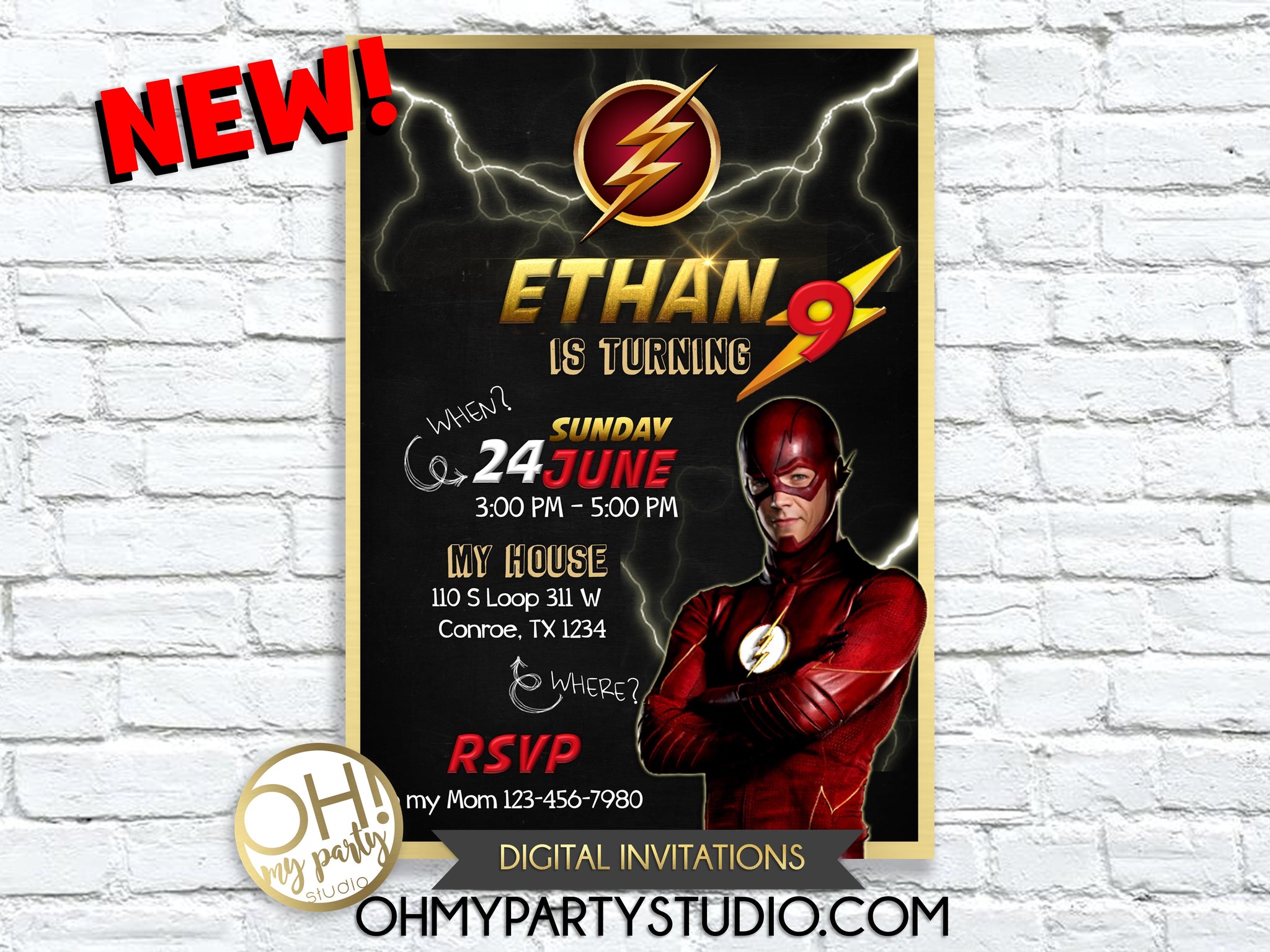 Paper Party Supplies Paper Ironman And Flash Party Joint Superheroes Party Ideas 159 Turn Your Boys Into Superheroes Flash And Ironman Birthday Party Invitations