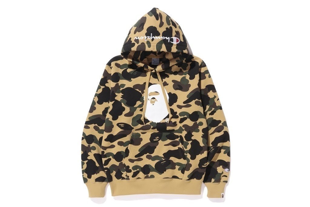 bape x champion hoodie