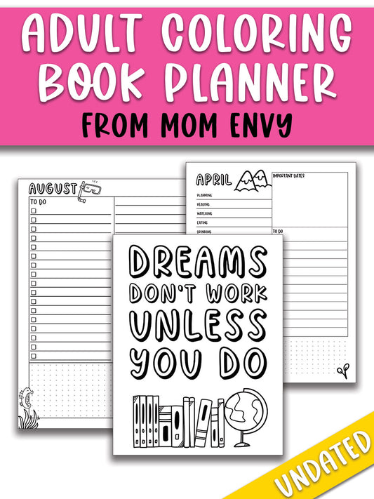 Family Planner – Mom Envy Printables & More