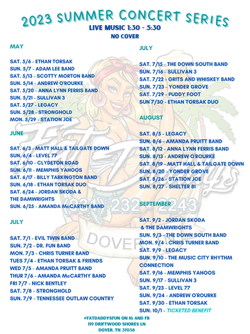 The Lowdown Drifters Concerts & Live Tour Dates: 2023-2024 Tickets