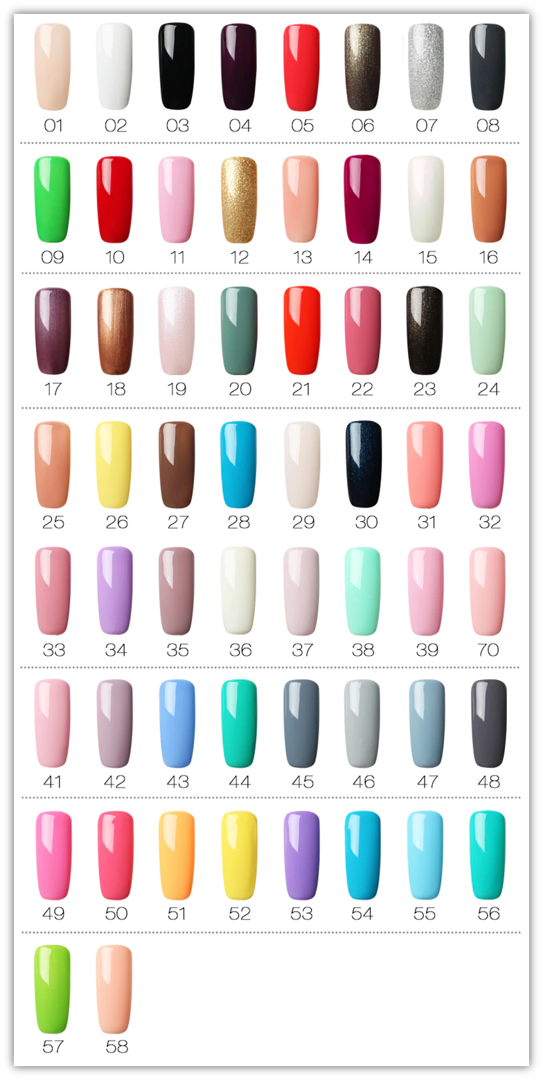 Nails Polish Kits All Colors