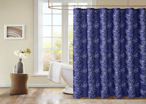 Foliage Nature Inspired Shower Curtain