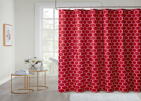 Honeycomb Shower Curtain