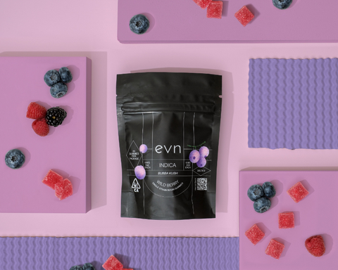 indica gummies with berries