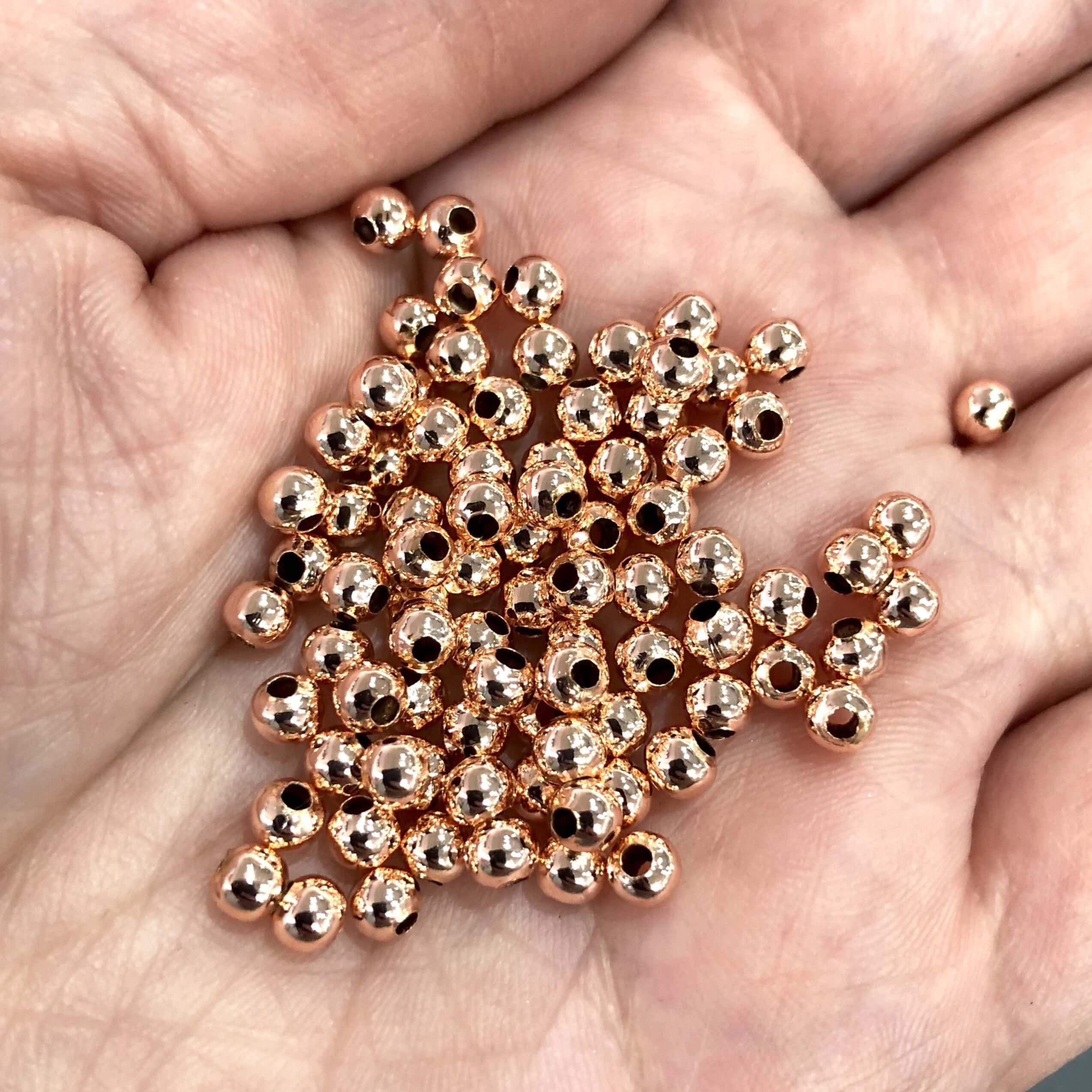 rose gold magnetic balls