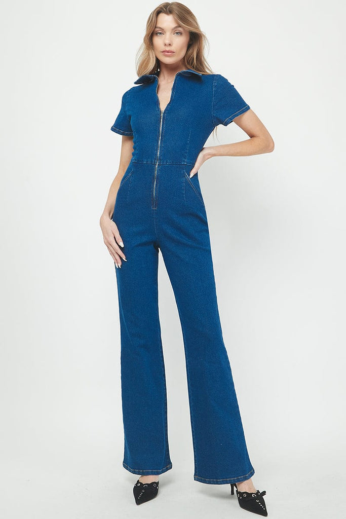 Judy Blue High Waist Straight Fit Denim Jean Jumpsuit – Emma Lou's Boutique