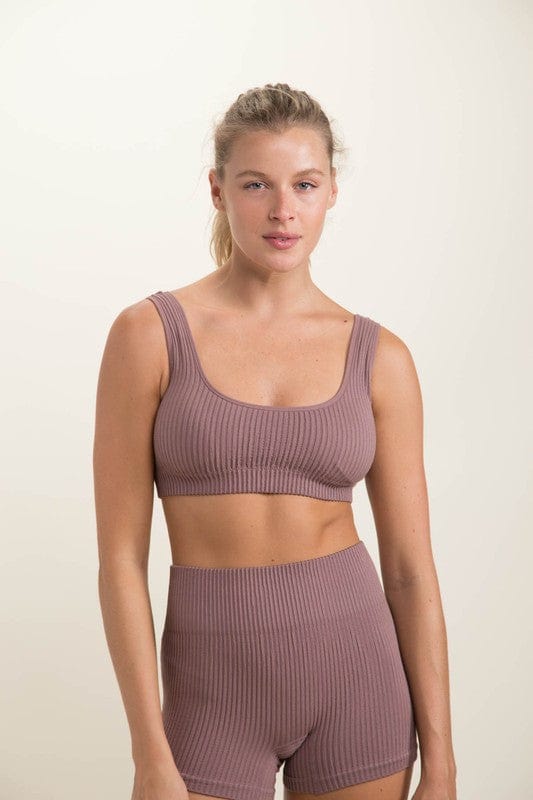 Aspire Sports Bra - Cranberry