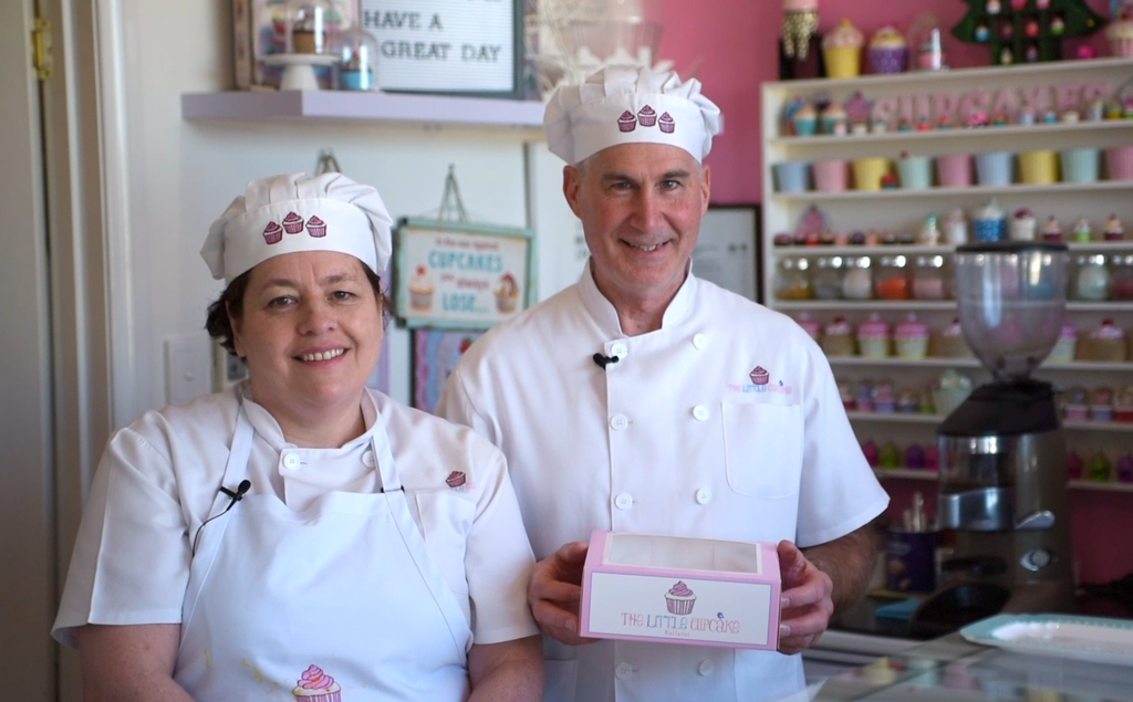 The Little Cupcake Ballarat Madeleine and Mark