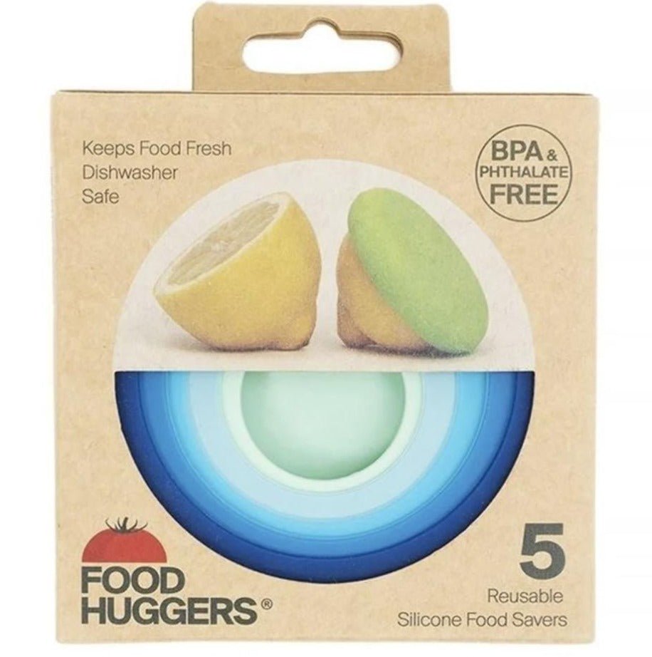 Reusable Silicone Food Huggers 5-Pack