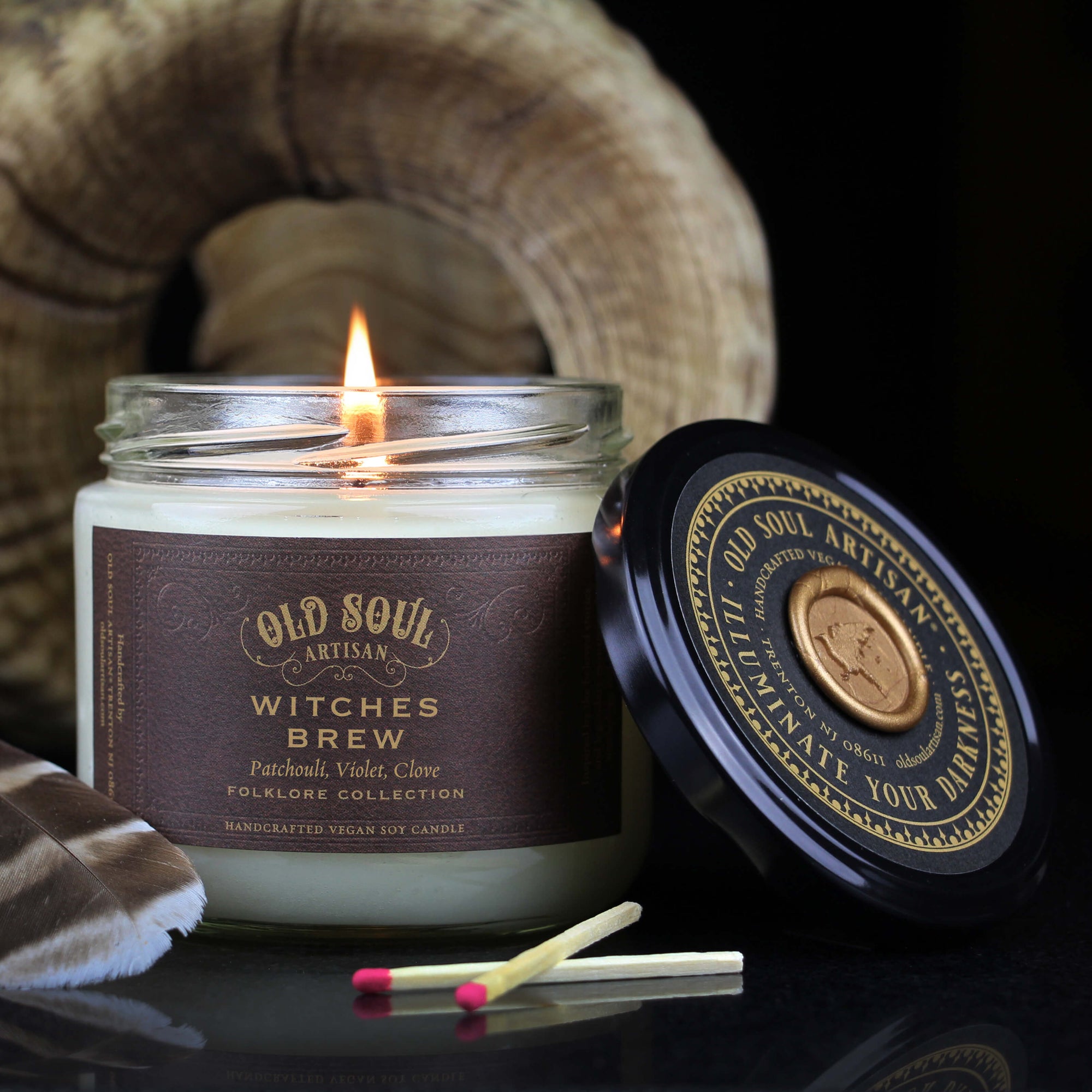 Fireside Frankincense Soy Candle – Eden Daily Essentials