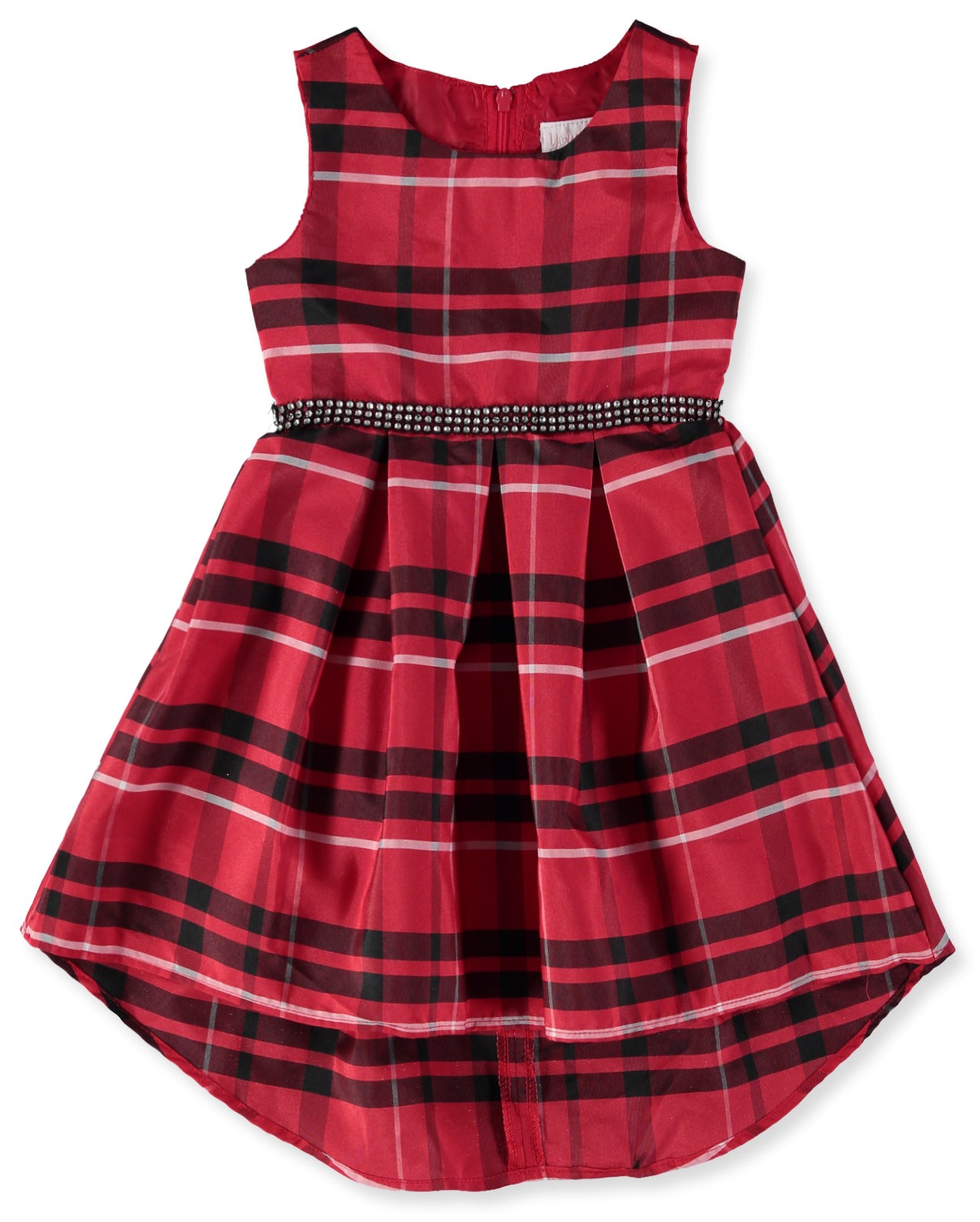 Emily West Girls 7-16 Shrug Plaid Dress