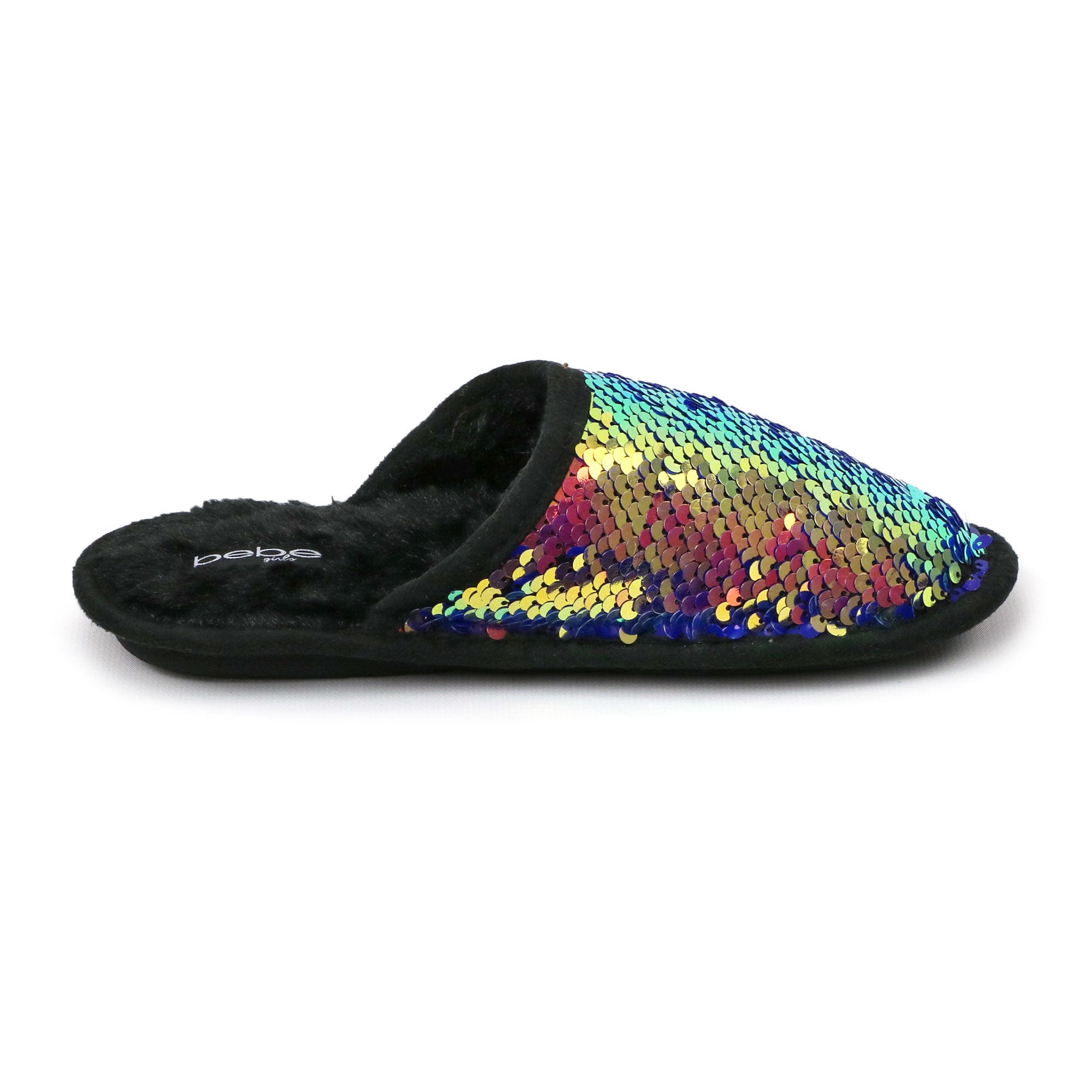 kids sequin slippers