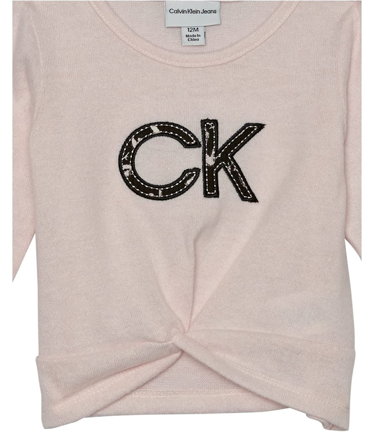 Persoonlijk Absoluut wees onder de indruk Calvin Klein Girls 12-24 Months 2-Piece Twist Top Legging Set – S&D Kids