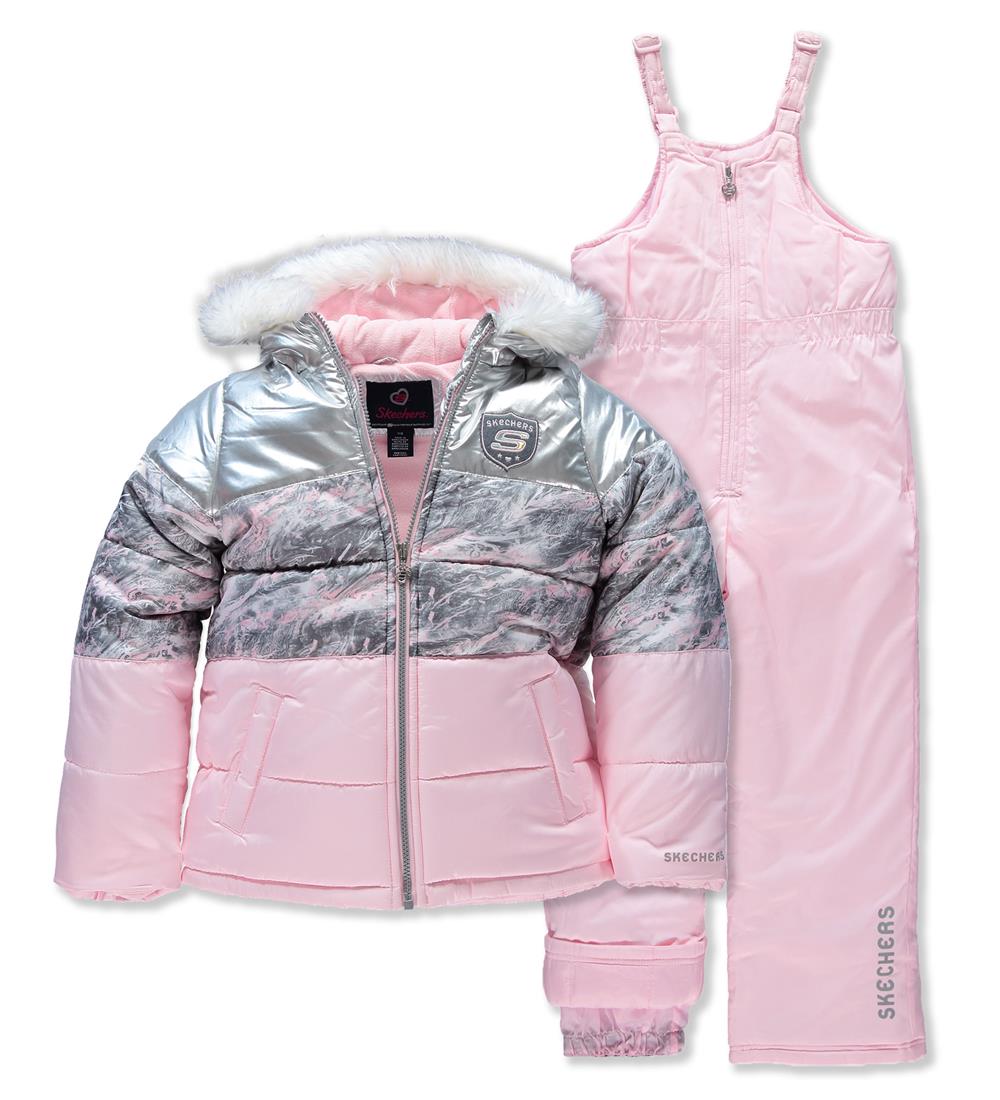 skechers hoodie kids pink