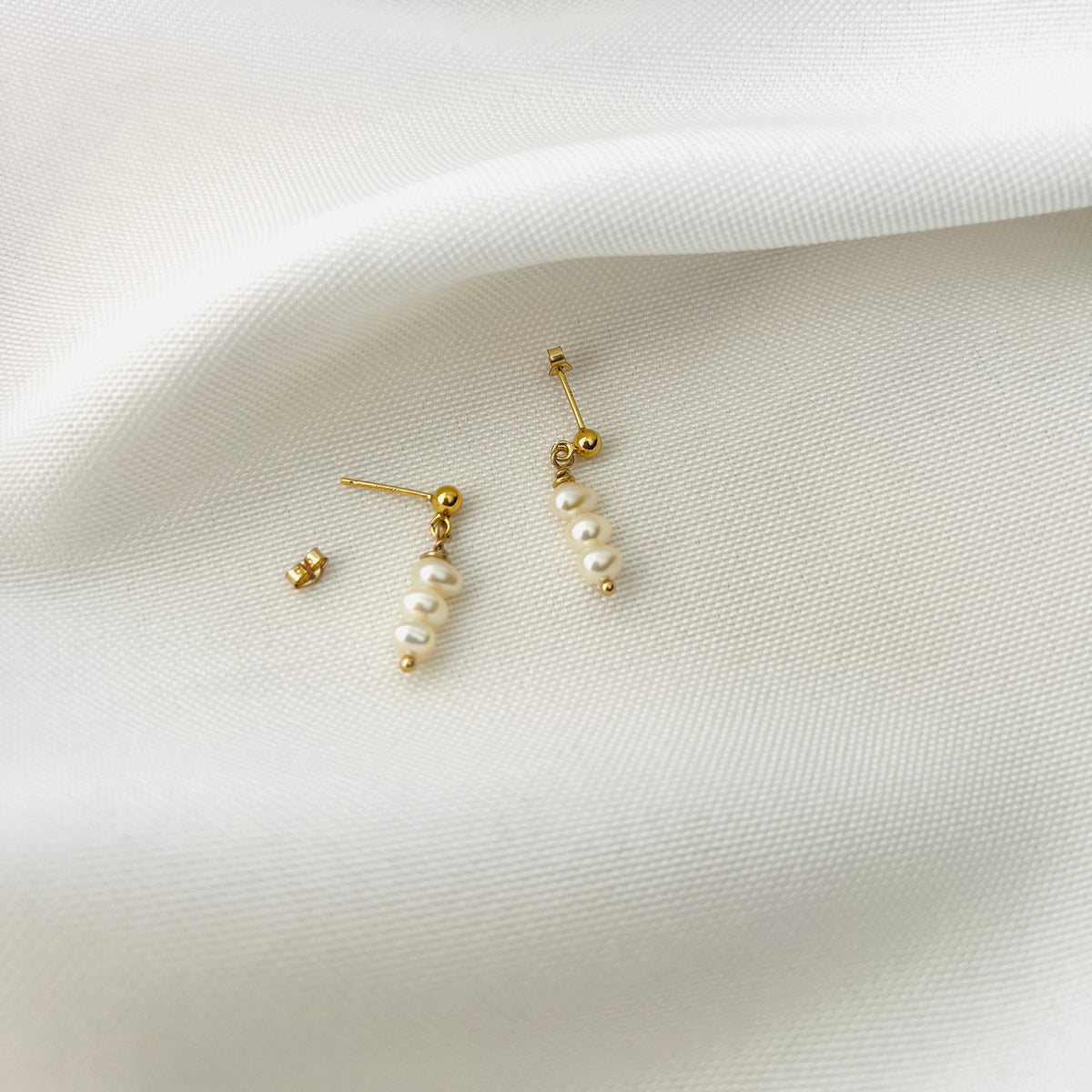 Trio Pearl Earrings – Acahua
