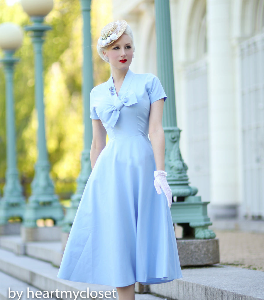 Rita - Marilyn Monroe dress with bow – heartmycloset